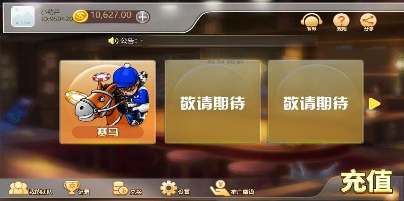 积分小游戏 H5赛马游戏源码 对接微信公众号插图 积分小游戏 H5赛马游戏源码 对接微信公众号插图