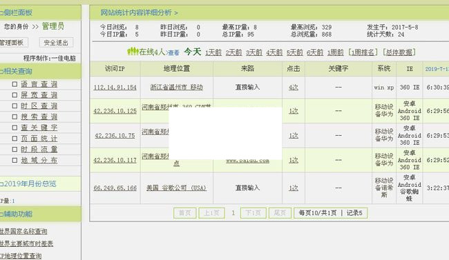 21CN驿站4.71 网站统计分析系统单用户版插图1 21CN驿站4.71 网站统计分析系统单用户版插图1