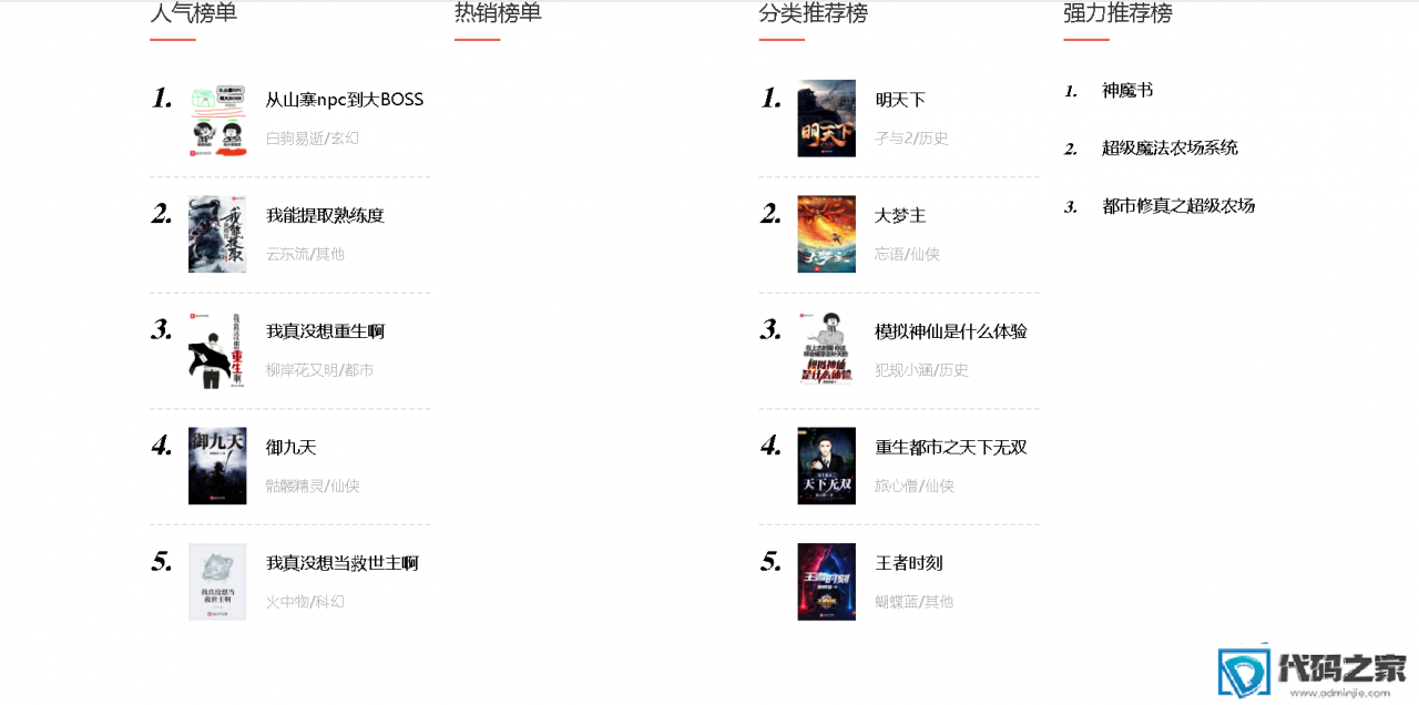 小说网站 仿阿里巴巴小说网站源码Thinkphp5.0 PC+手机端插图 小说网站 仿阿里巴巴小说网站源码Thinkphp5.0 PC+手机端插图