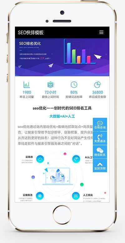 (自适应移动端)大气的IT网络软件公司网站源码 seo快排网站pbootcms模板插图1 (自适应移动端)大气的IT网络软件公司网站源码 seo快排网站pbootcms模板插图1